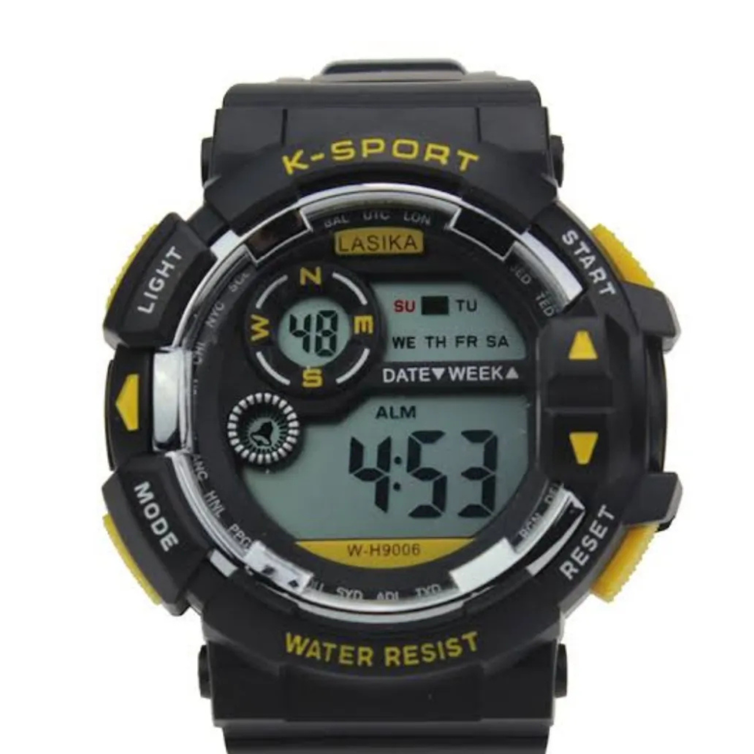 LASIKA W-H9006 Water Resistance/ Waterproof Silicon Digital Watch for Men